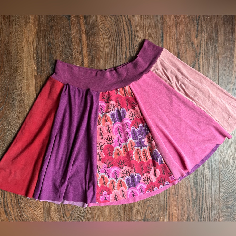 Colorful Patterned Skirt - Picture 9 of 14